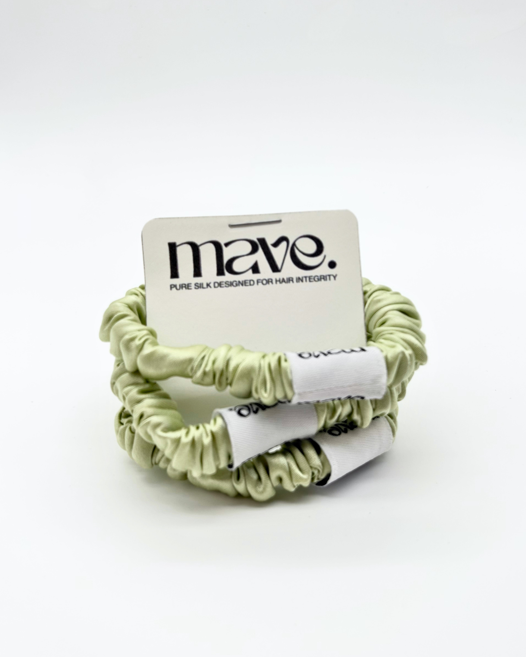 Light Green Mini Silk Tie - 3PK