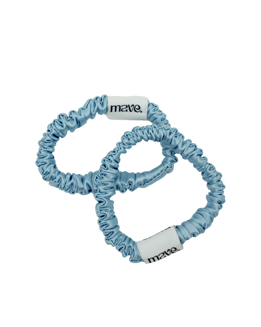 Light Blue Mini Silk Tie