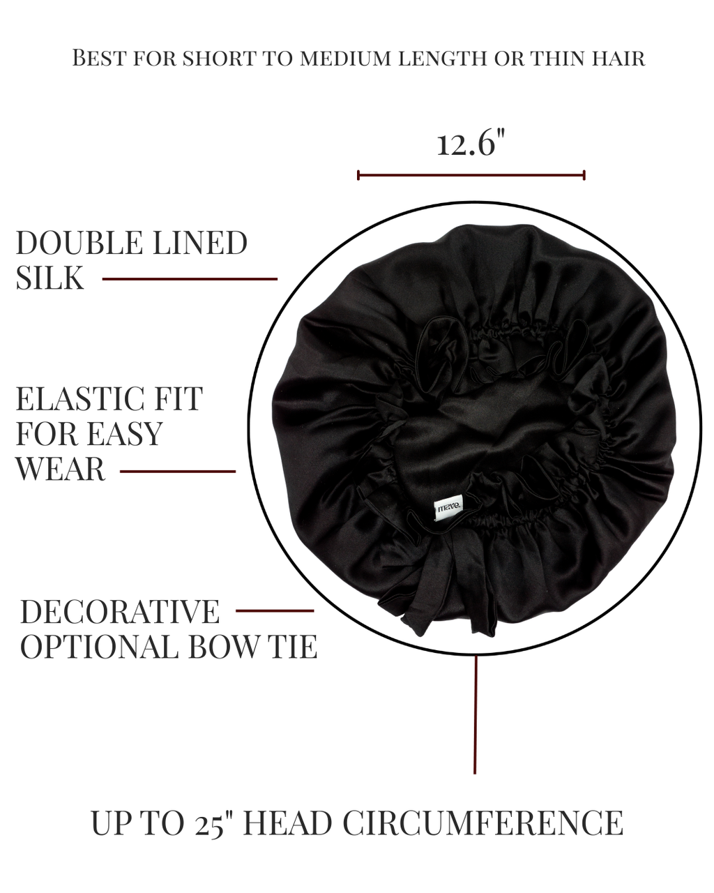 Standard Fit Elastic Bonnet