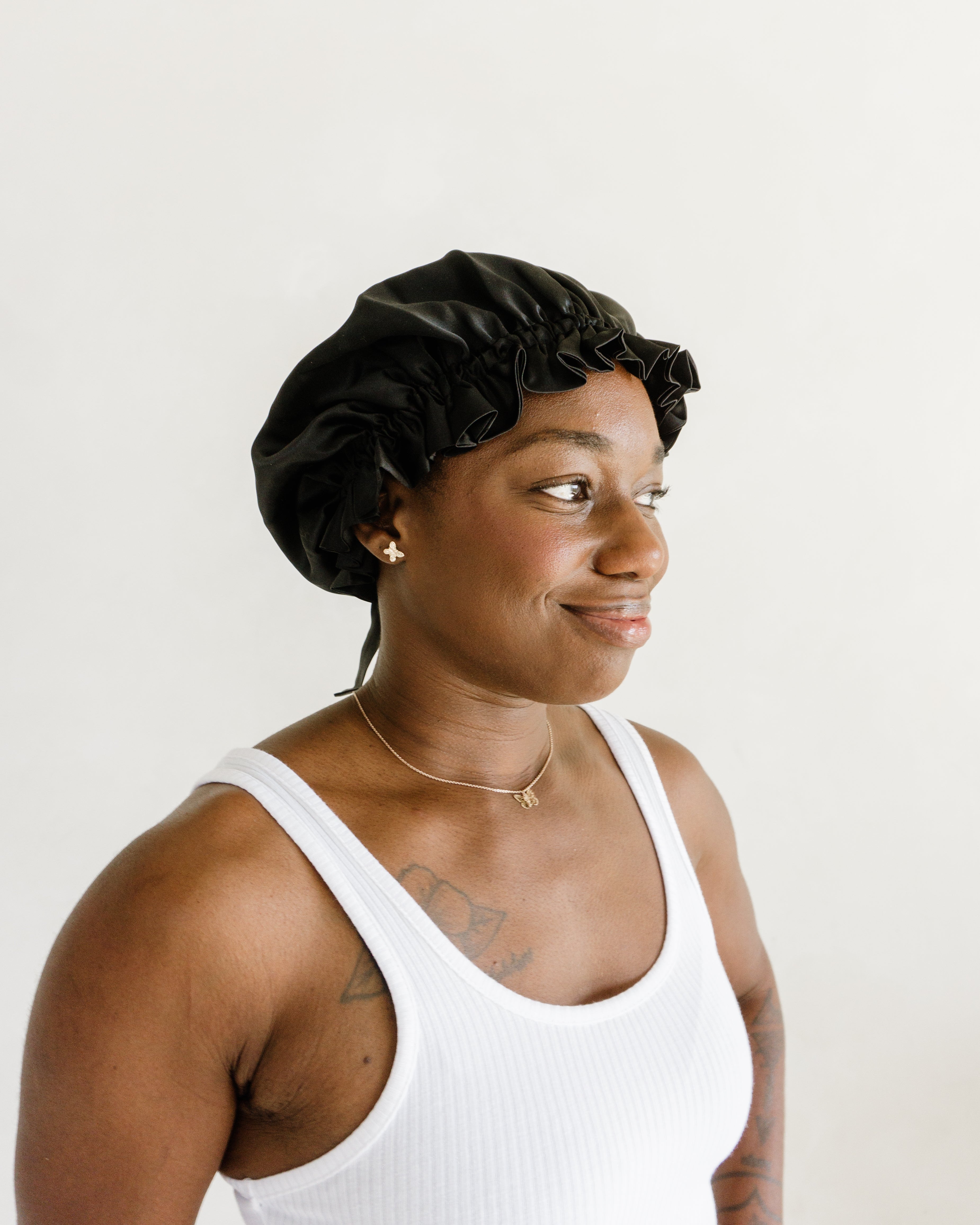 Standard Fit Elastic Bonnet